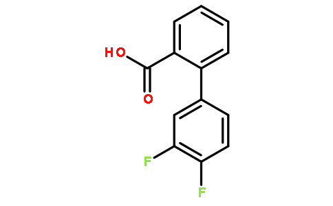 2-联苯-3,4-二氟羧酸