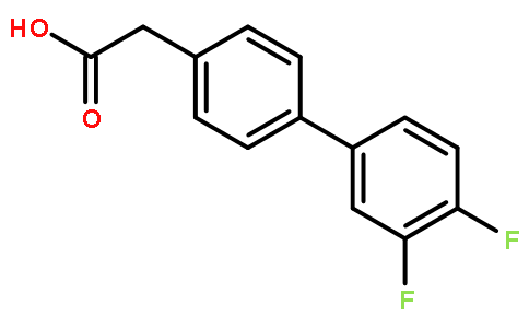 4-联苯-3,4-二氟-乙酸