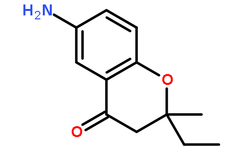 6-氨基-2-乙基-2-甲基-苯并二氢吡喃-4-酮