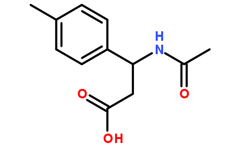 3-乙酰基氨基-3-对甲苯-丙酸