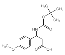 3-(Boc-氨基)-3-(4-甲氧基苯基)丙酸