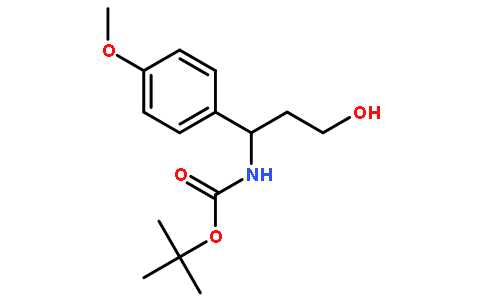 3-(Boc-氨基)-3-(4-甲氧基苯基)-1-丙醇