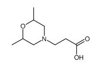 3-[cis-2,6-dimethyl-4-morpholinyl]propanoic acid