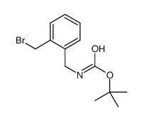 Tert-butyl N-[[2-(bromomethyl)phenyl]methyl]carbamate
