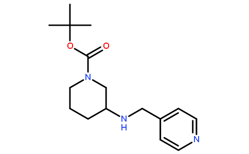 1-Boc-3-N-(吡啶-4-基甲基)-氨基哌啶