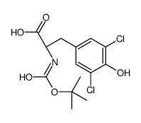 3,5-Dichloro-N-{[(2-methyl-2-propanyl)oxy]carbonyl}-D-tyrosine