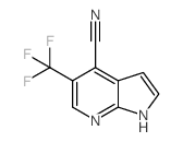 5-(Trifluoromethyl)-1H-pyrrolo[2,3-b]pyridine-4-carbonitrile