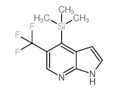5-(Trifluoromethyl)-4-(trimethylsilyl)-1H-pyrrolo[2,3-b]pyridine