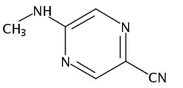 5-(甲基氨基)吡嗪-2-腈