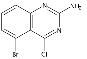 2-​Quinazolinamine, 5-​bromo-​4-​chloro-