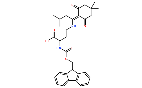 N-芴甲氧羰基-N’-[1-(4,4-二甲基-2,6-二氧代环己-1-亚基)-3-甲基丁基]-L-2,4-二氨基丁酸