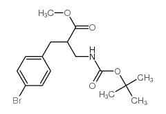2-n-boc-2-氨基甲基-3-(4-溴苯基)-丙酸甲酯