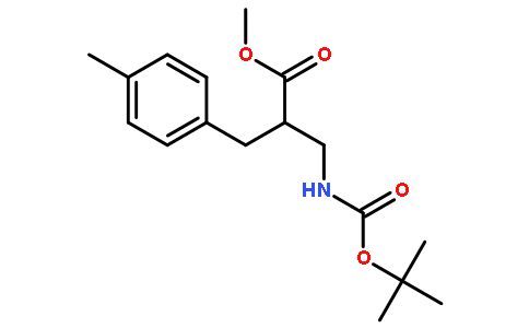 2-n-boc-2-氨基甲基-3-对甲苯丙酸甲酯