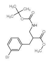 2-n-boc-2-氨基甲基-3-(3-溴-苯基)-丙酸甲酯