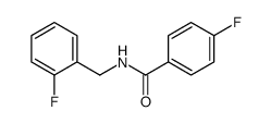 4-Fluoro-N-(2-fluorobenzyl)benzamide