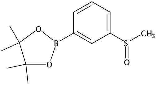 3-甲基亚磺酰基苯硼酸频哪醇酯