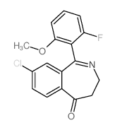 (E)-8-氯-1-(2-氟-6-甲氧基苯基)-3H-苯并[c]氮杂革-5(4H)-酮