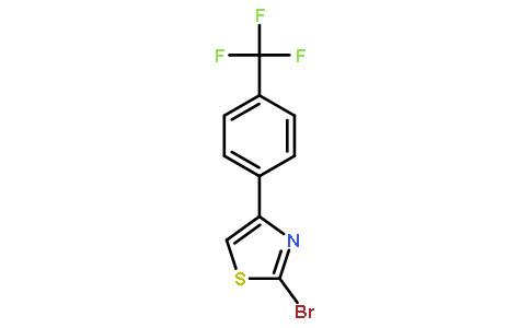2-溴-4-[4-三氟甲基苯基]噻唑
