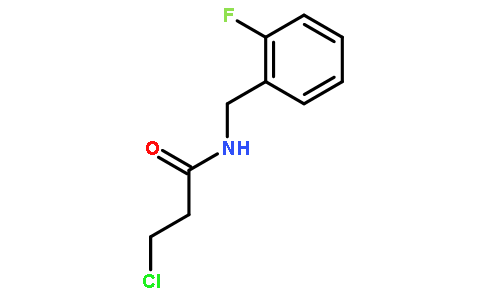 3-氯-n-(2-氟苄基)丙酰胺