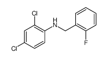 Benzenemethanamine, N-(2,4-dichlorophenyl)-2-fluoro