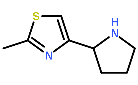 2-甲基-4-（2-吡咯烷基）噻唑