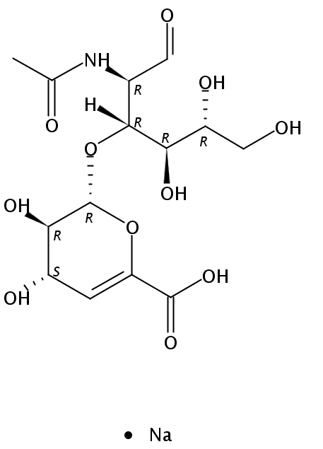 Hyaluronic acid disaccharide ΔDiHA, sodium salt