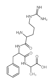 2-[[2-[[2-amino-5-(diaminomethylideneamino)pentanoyl]amino]-3-phenylpropanoyl]amino]propanoic acid