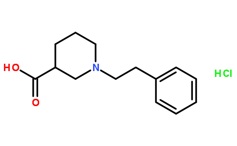 1-(2-Phenylethyl)piperidine-3-carboxylic acidhydrochloride