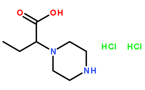 2-（1-哌嗪基）丁酸二盐酸盐
