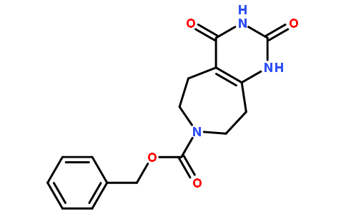 2,4-二氧代-3,4,5,6,8,9-六氢-1H-嘧啶并[4,5-d]氮杂卓-7(2H)-羧酸苄酯