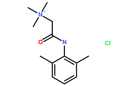2-[(2,6-Dimethylphenyl)amino]-N,N,N-trimethyl-2-oxoethanaminium c hloride