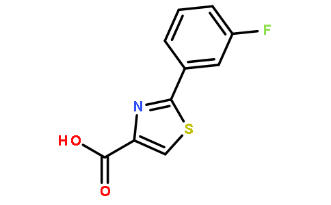 2-(3-氟苯基)噻唑-4-羧酸