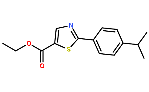 2-[4-异丙基苯基]-噻唑-5-甲酸乙酯