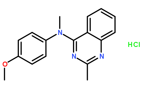 N-(4-甲氧基苯基)-N,2-二甲基-4-喹唑啉胺盐酸盐