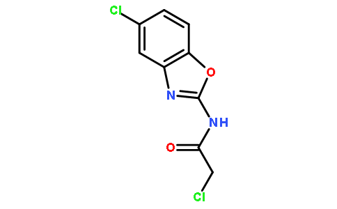 2-氯-N-(5-氯-2-苯并恶唑基)乙酰胺