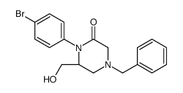 (6R)-4-benzyl-1-(4-bromophenyl)-6-(hydroxymethyl)piperazin-2-one