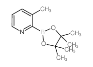 3-Methyl-2-(4,4,5,5-tetramethyl-1,3,2-dioxaborolan-2-yl)pyridine