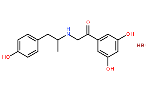 3',5'-二羟基-2-[[2-(对羟基苯基)-1-甲基乙基]氨基]苯乙酮氢溴酸盐