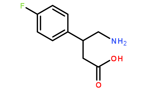 (S)-4-氨基-3-(4-氟苯基)丁酸