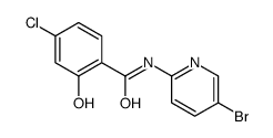 N-(5-bromopyridin-2-yl)-4-chloro-2-hydroxybenzamide