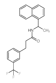 N-(1-(萘-1-基)乙基)-3-(3-(三氟甲基)苯基)丙酰胺