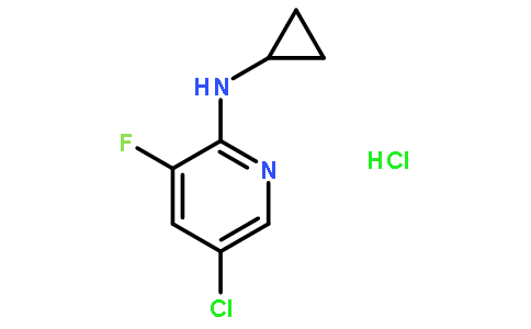 5-氯-2-环丙基氨基-3-氟吡啶盐酸盐