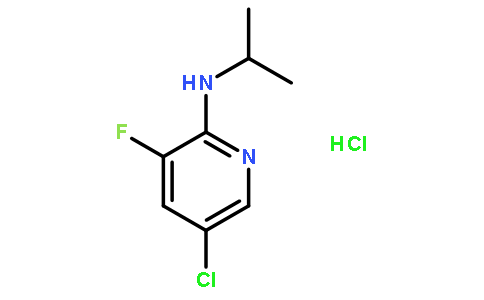 5-氯-3-氟-2-(N-异丙基氨基)吡啶盐酸盐