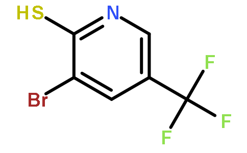 3-溴-5-(三氟甲基)吡啶-2-硫醇