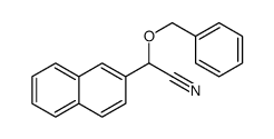 α-(Benzyloxy)-2-naphthaleneacetonitrile