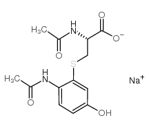 3 - (N -乙酰- L型半胱氨酸- S的基)乙酰氨基酚钠
