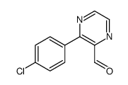 3-(4-Chlorophenyl)pyrazine-2-carbaldehyde