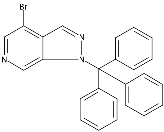 4-Bromo-1-trityl-1H-pyrazolo[3,4-c]pyridine