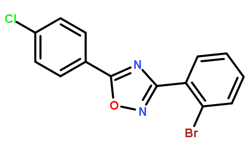 3-(2-溴苯基)-5-(4-氯苯基)-1,2,4-噁二唑