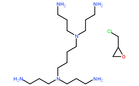N,N,N’,N’-四(3-氨基丙基)-1,4-丁二胺 2-(氯甲基)环氧乙烷聚合物